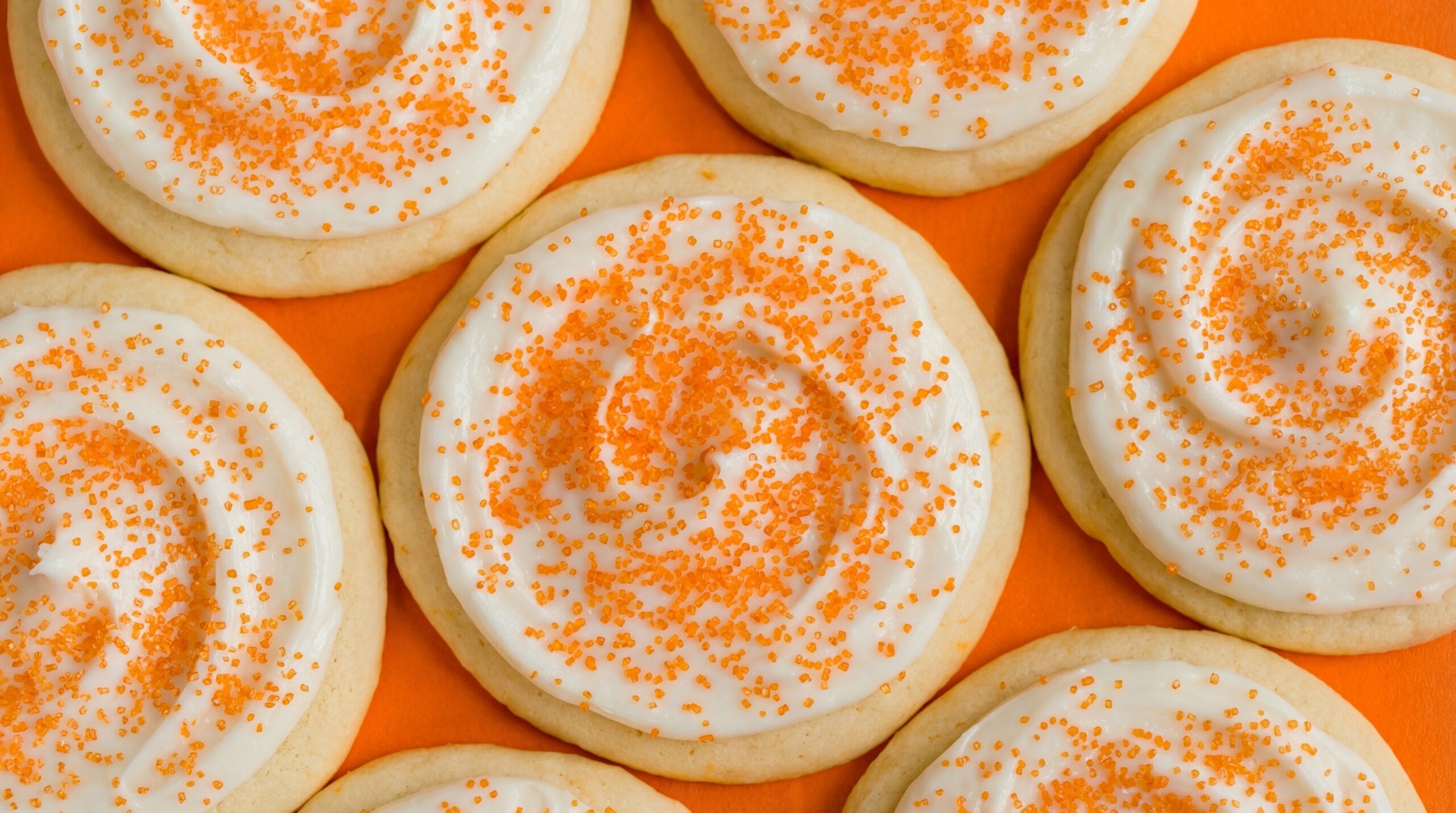 Orange Creamsicle Sugar Cookies Recipe - Featured Image