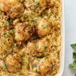 Oven Baked Rice Chicken