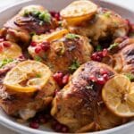 Pomegranate Roasted Chicken Thighs