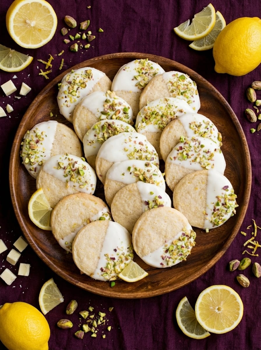 Serving Your Lemon Shortbread Cookies