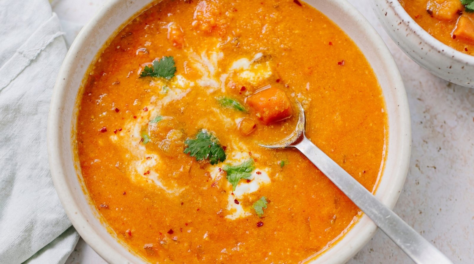 Thai Coconut Red Lentil Soup