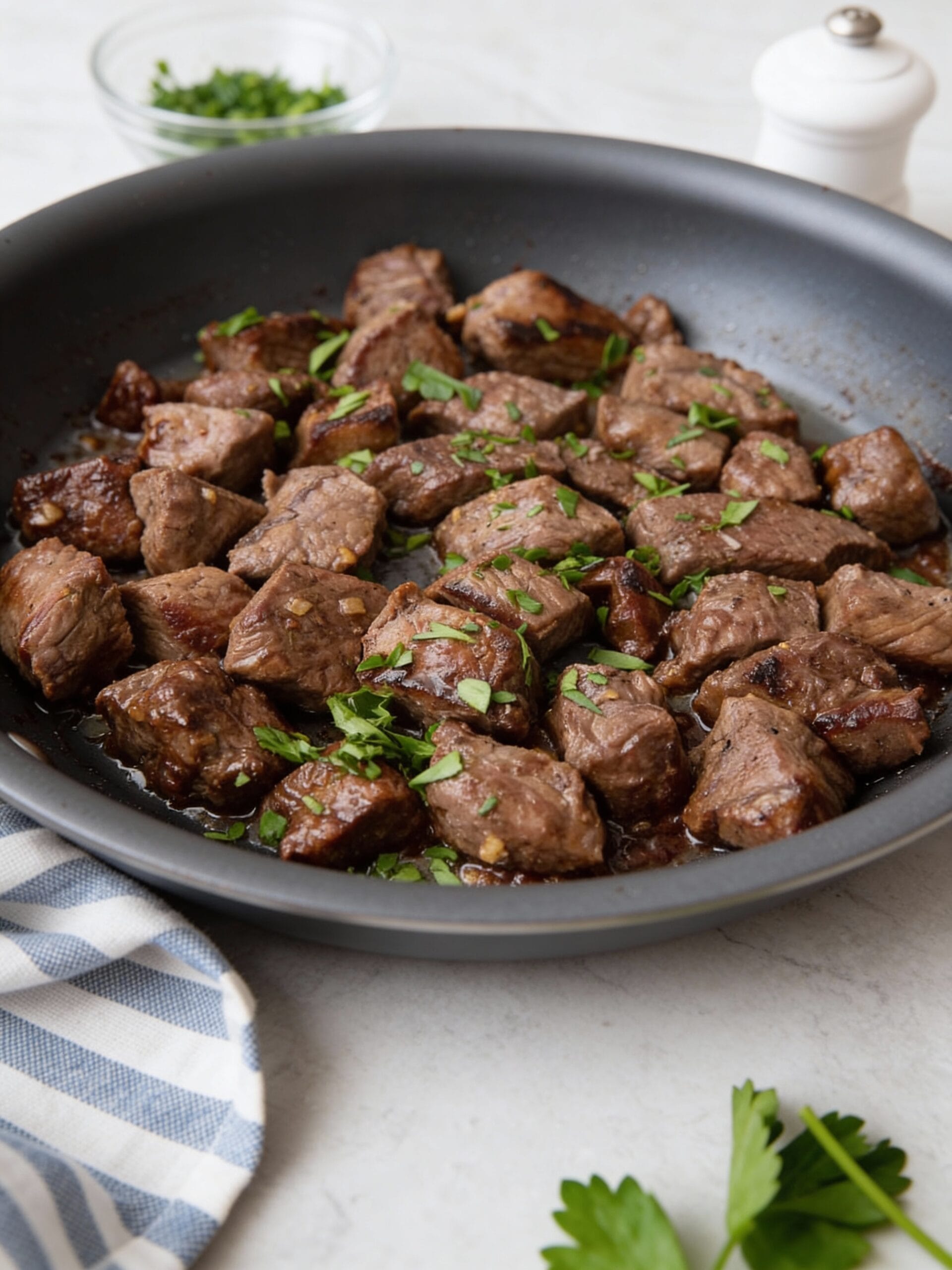 The Secret to Perfect Garlic Butter Steak Bites