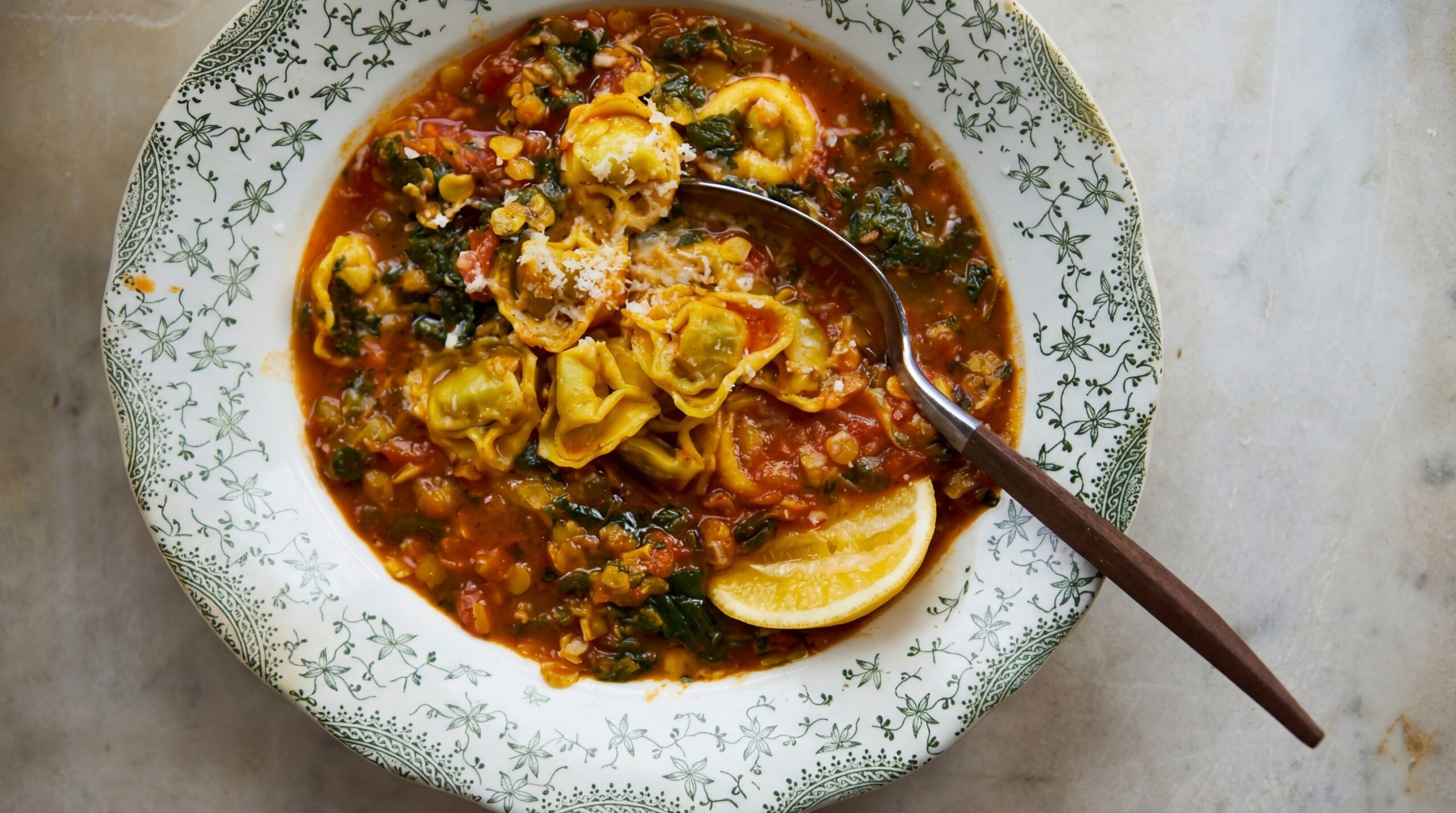 Tomato Tortellini Soup