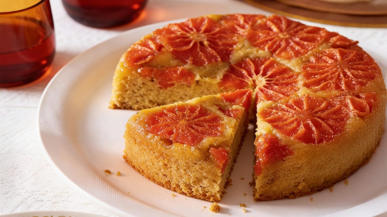 Ultimate Grapefruit upside-down cake Recipe