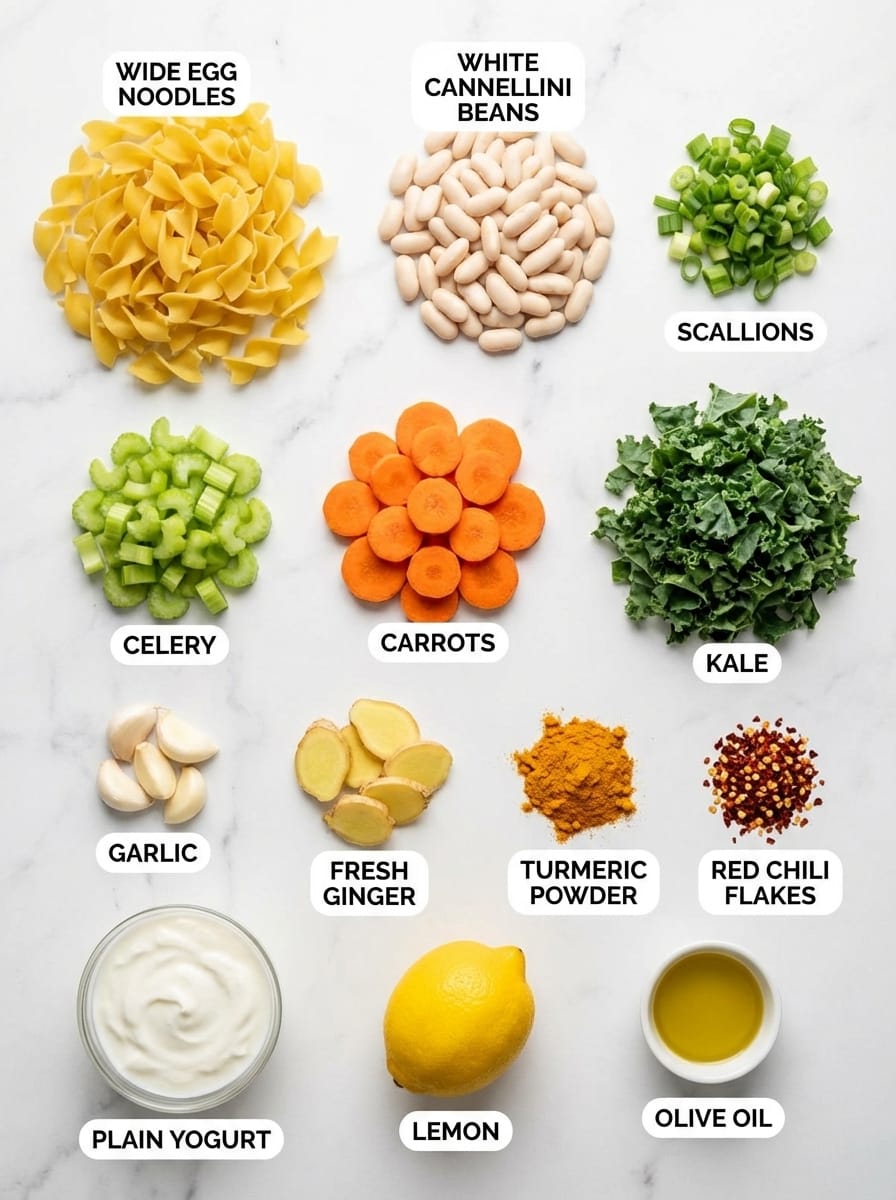 What Goes Into This Fire Broth Noodle Soup