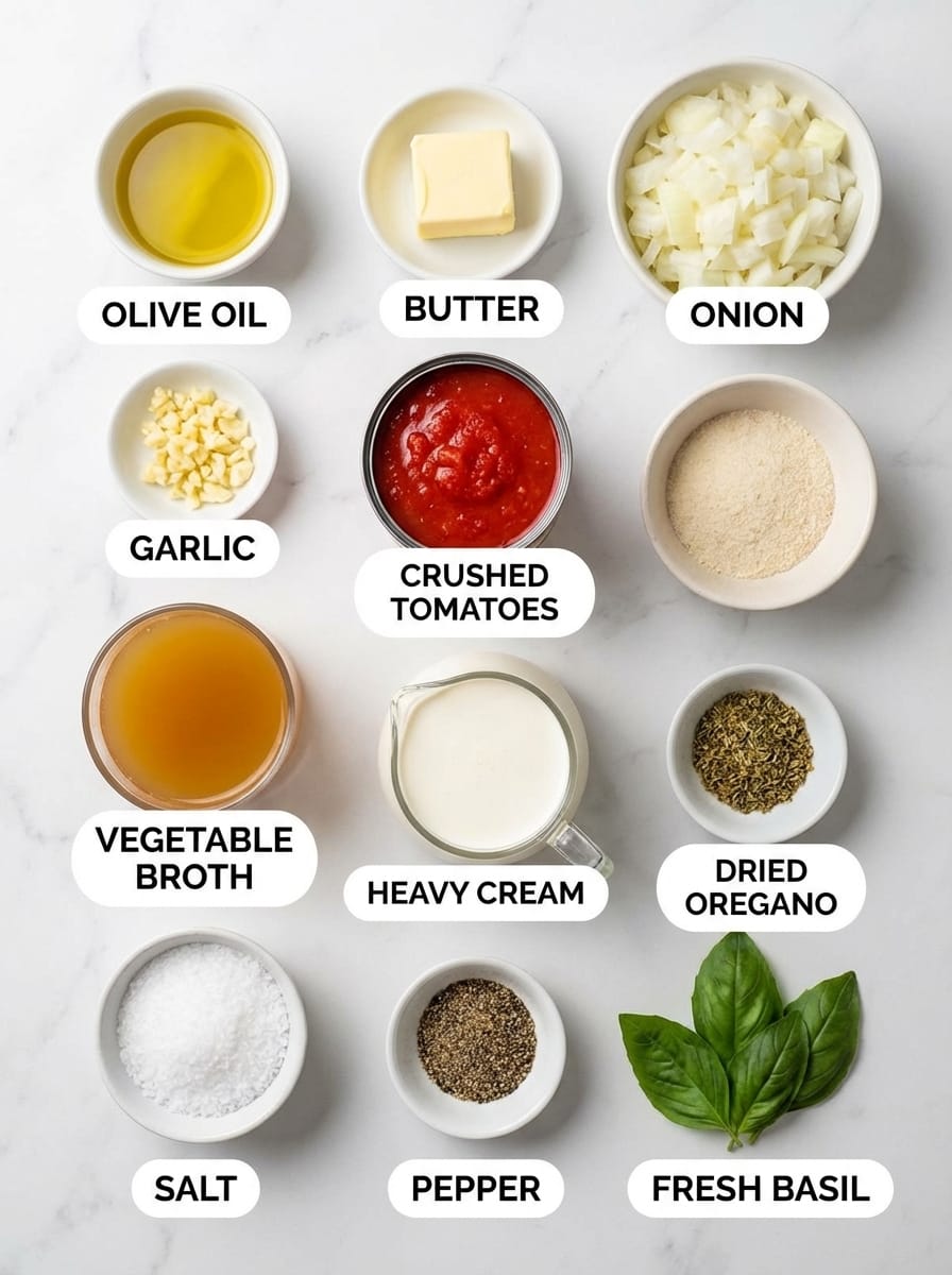What Goes Into This creamy Tomato Soup