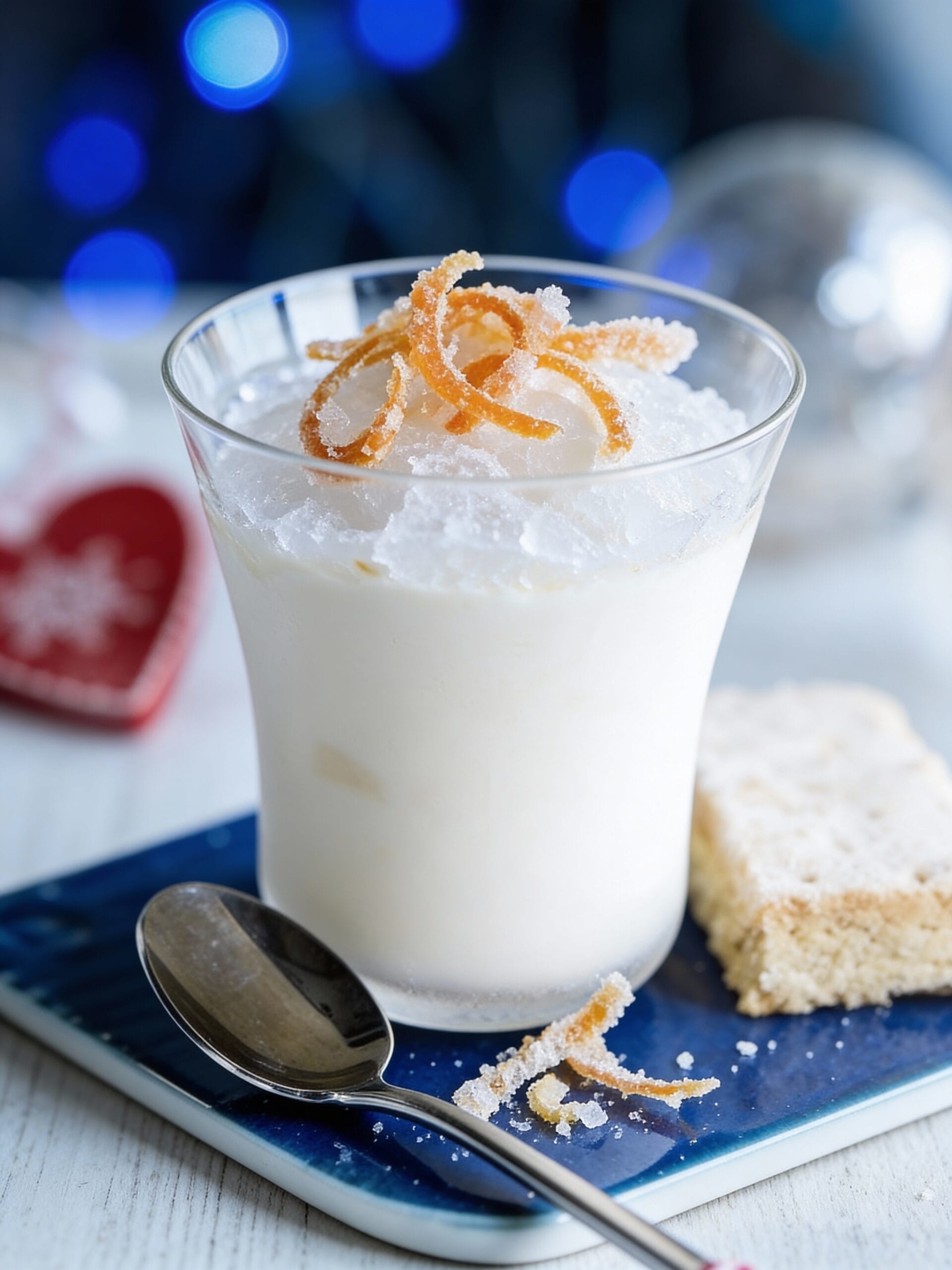 What Makes These Iced Clementine Possets Special