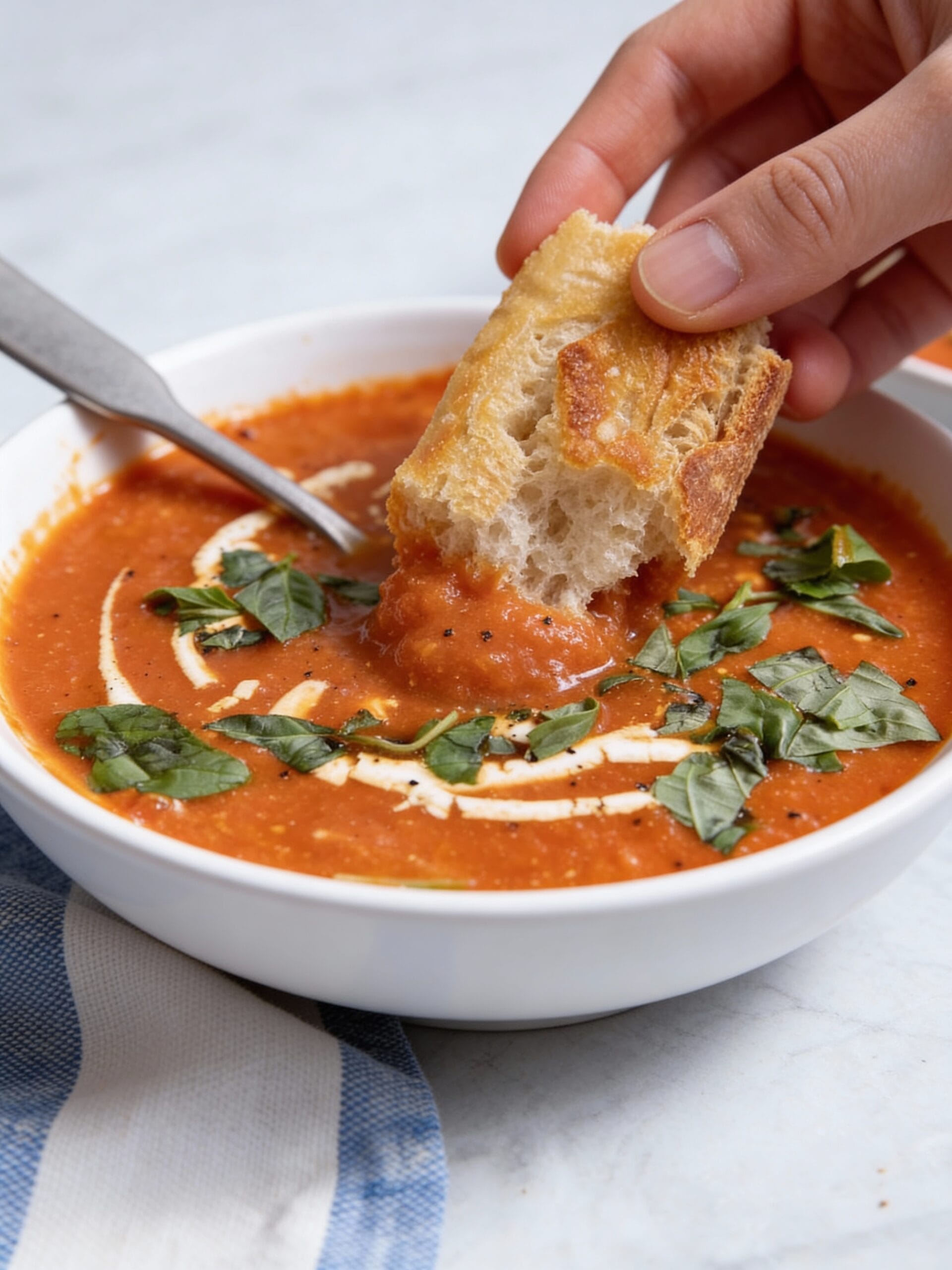 What Makes This Roasted Red Pepper Soup a Keeper