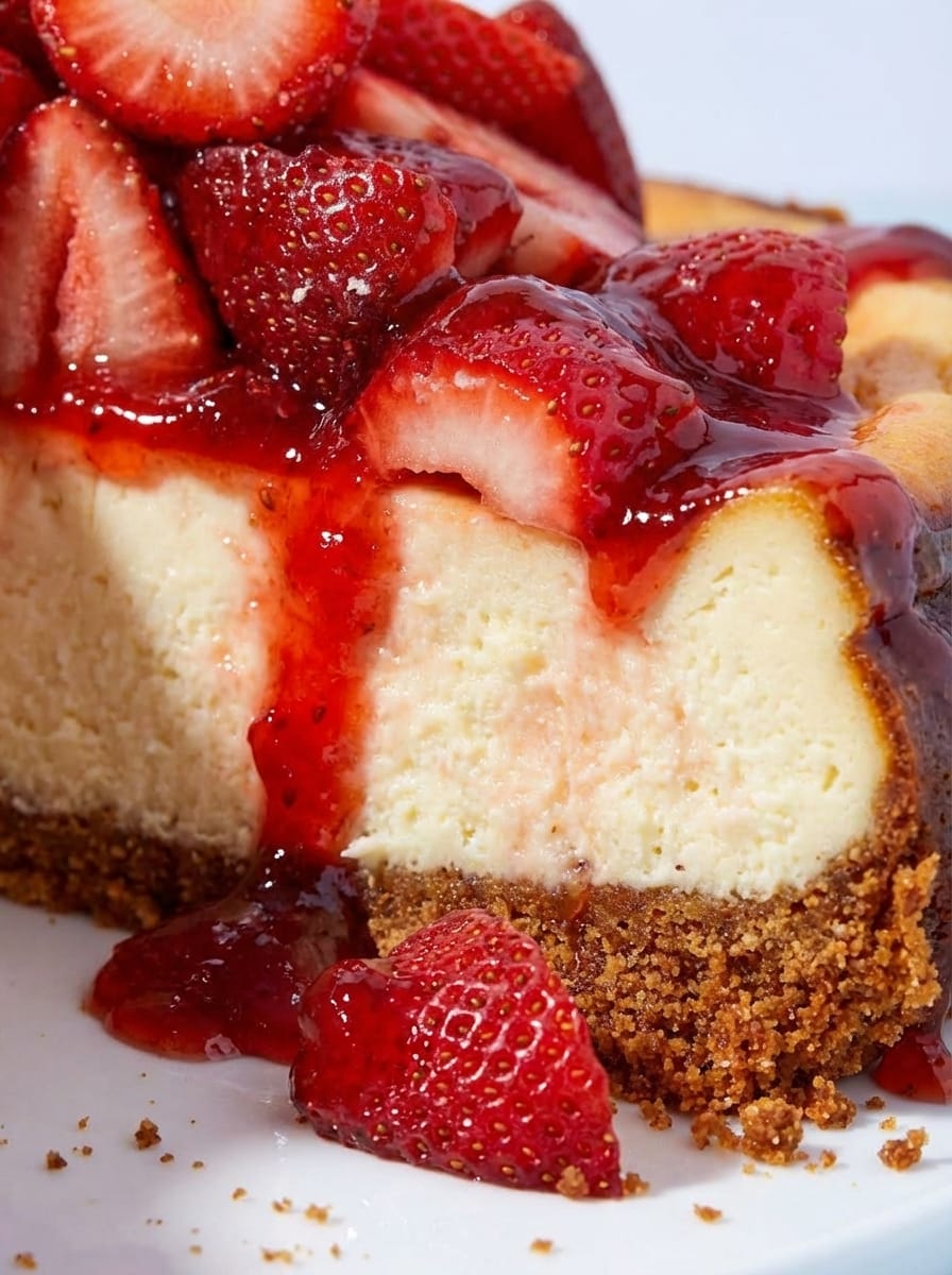 What Makes This Strawberry Cheesecake a Keeper