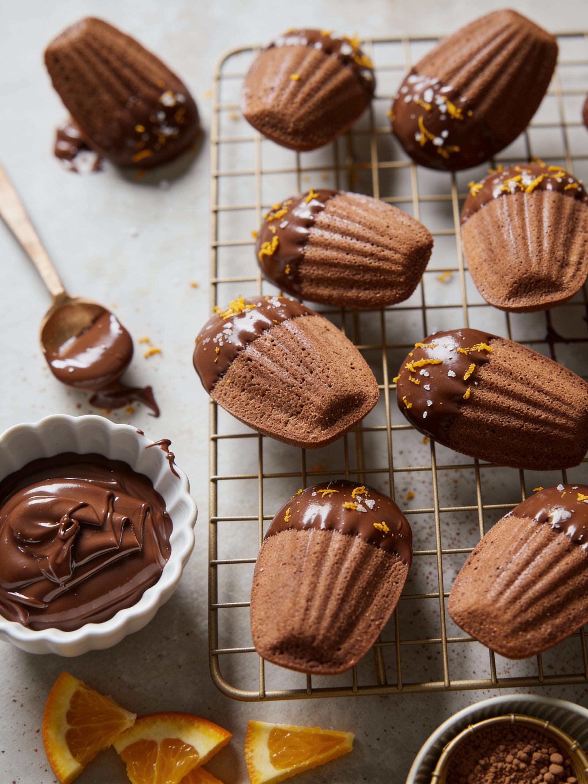 What Sets These Chocolate Orange Madeleines Apart