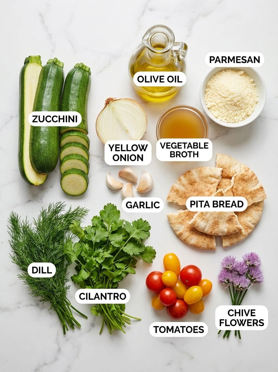 What You'll Need for Zucchini Soup