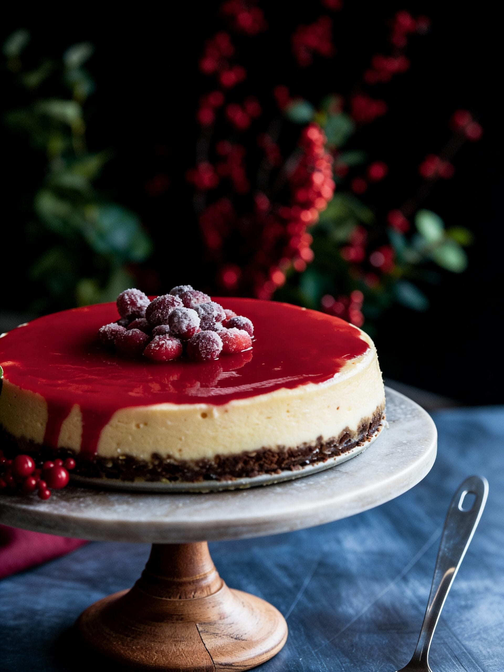 Why You'll Love This Cranberry Orange Cheesecake
