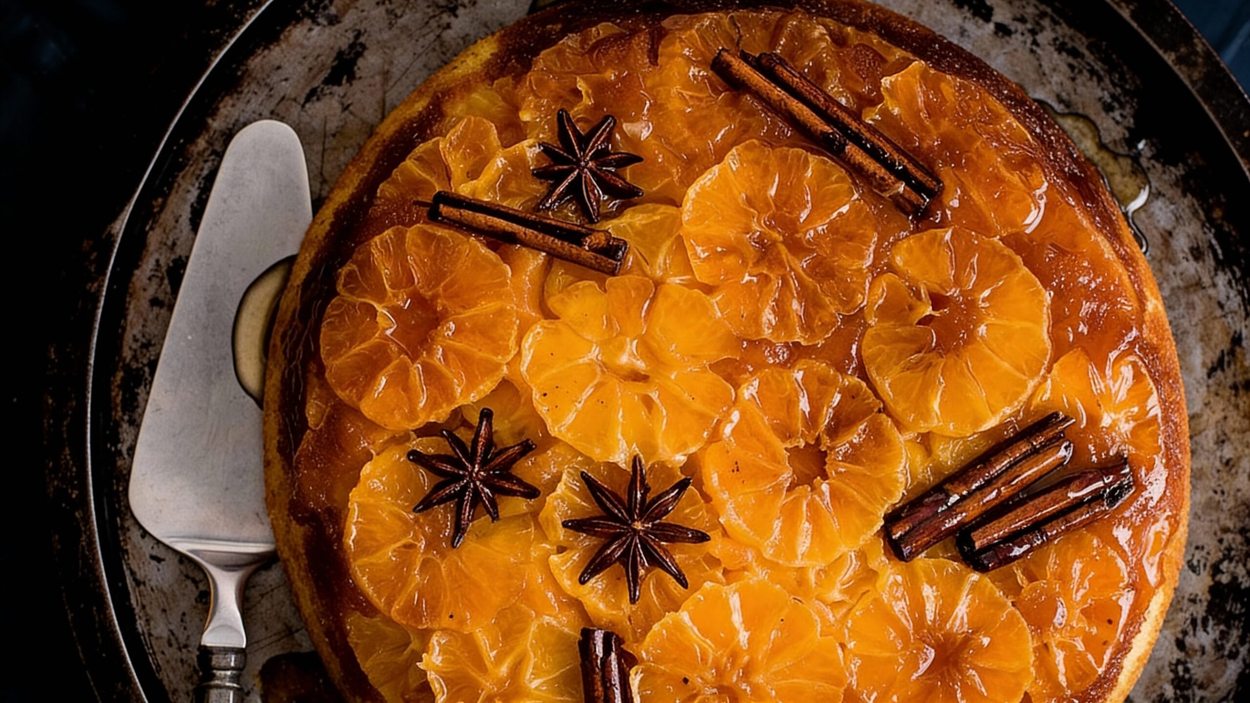 clementine upside-down cake