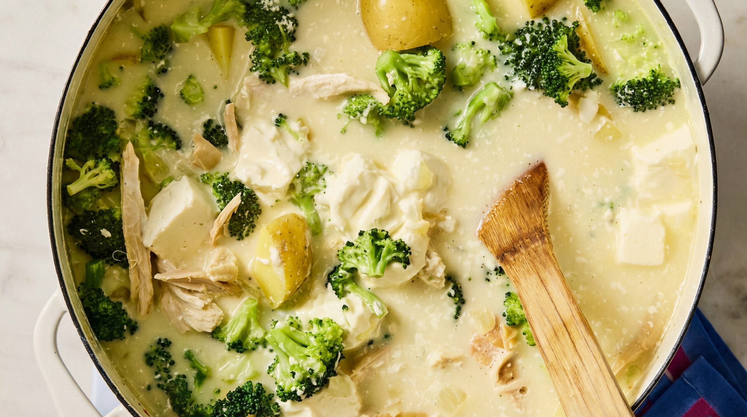Hearty loaded broccoli chicken soup Recipe loaded broccoli chicken soup