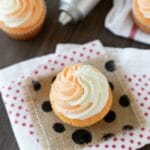 orange creamsicle cupcakes