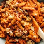 Quick red pepper cashew pasta Recipe red pepper cashew pasta