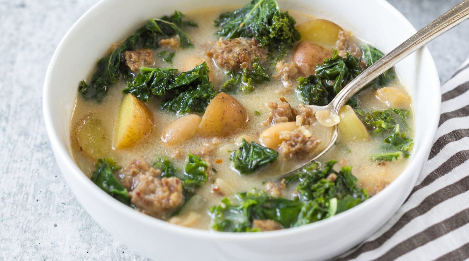 sausage and kale soup