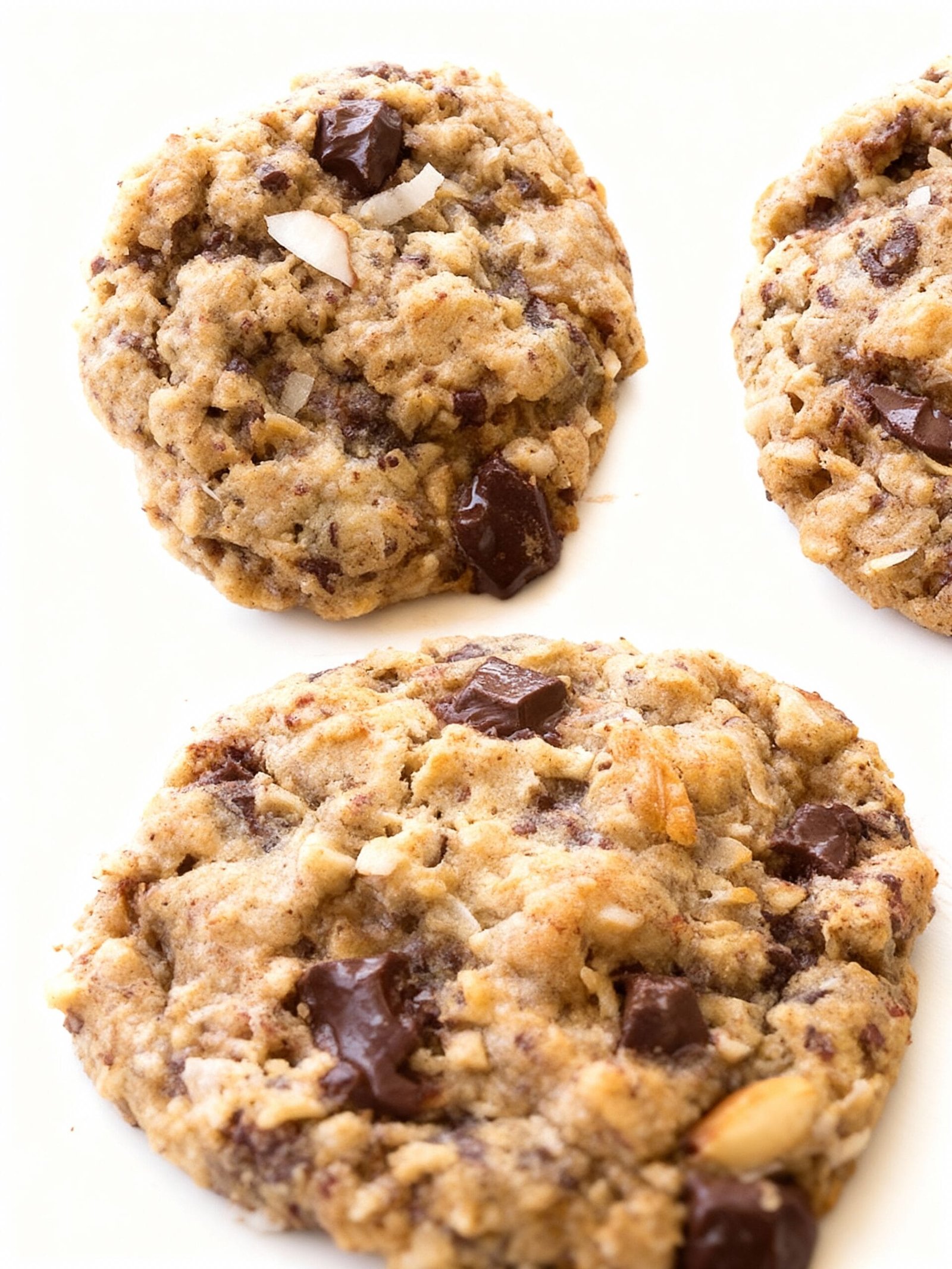 My Method for Oatmeal Coconut Almond Chocolate Cookies