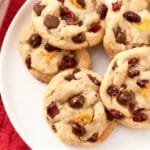 Zesty Orange Cranberry Chocolate Chip Cookies Recipe Orange Cranberry Chocolate Chip Cookies