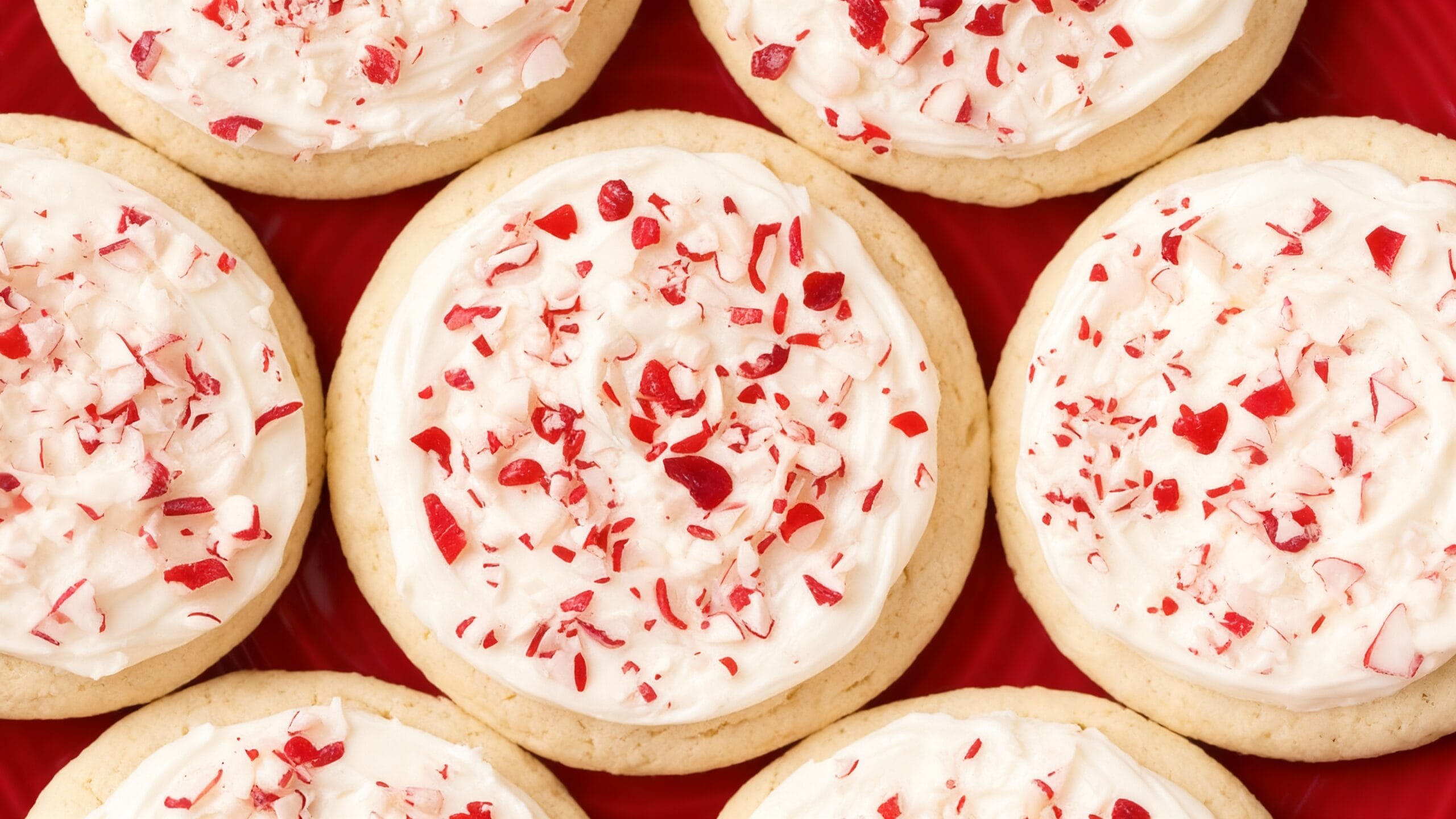 Peppermint Sugar Cookies