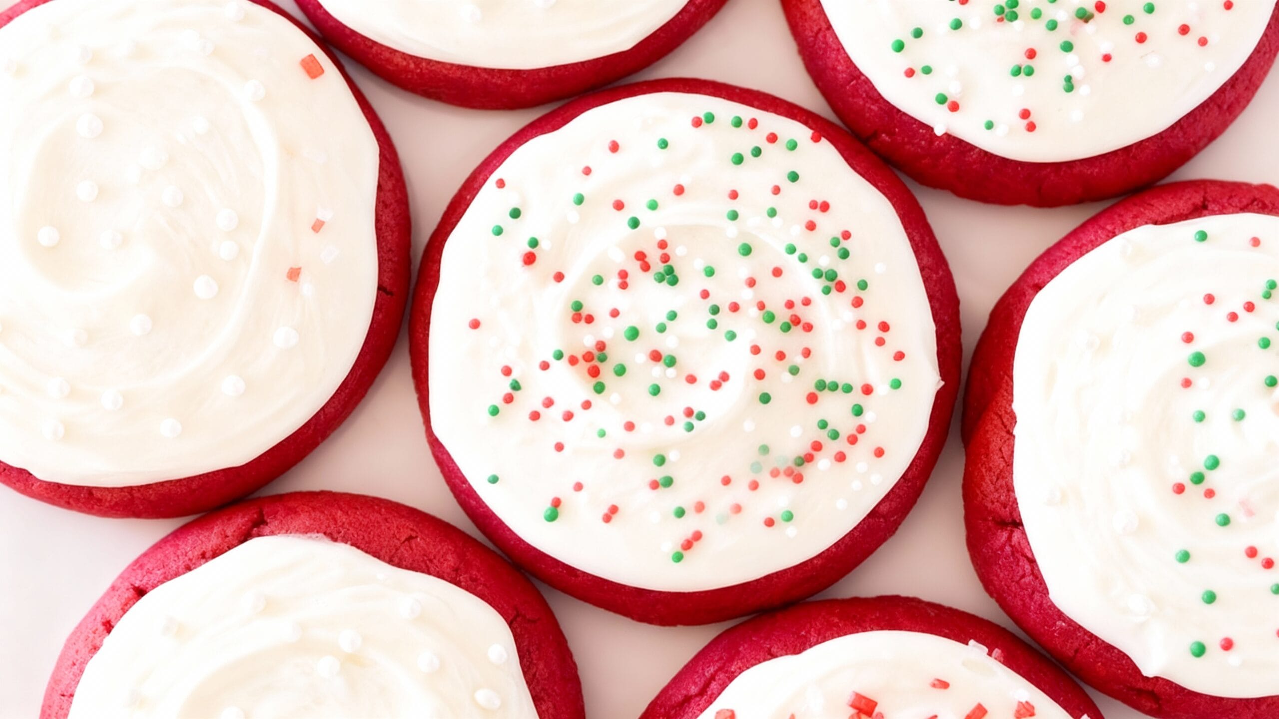Hearty Red Velvet Sugar Cookies Recipe