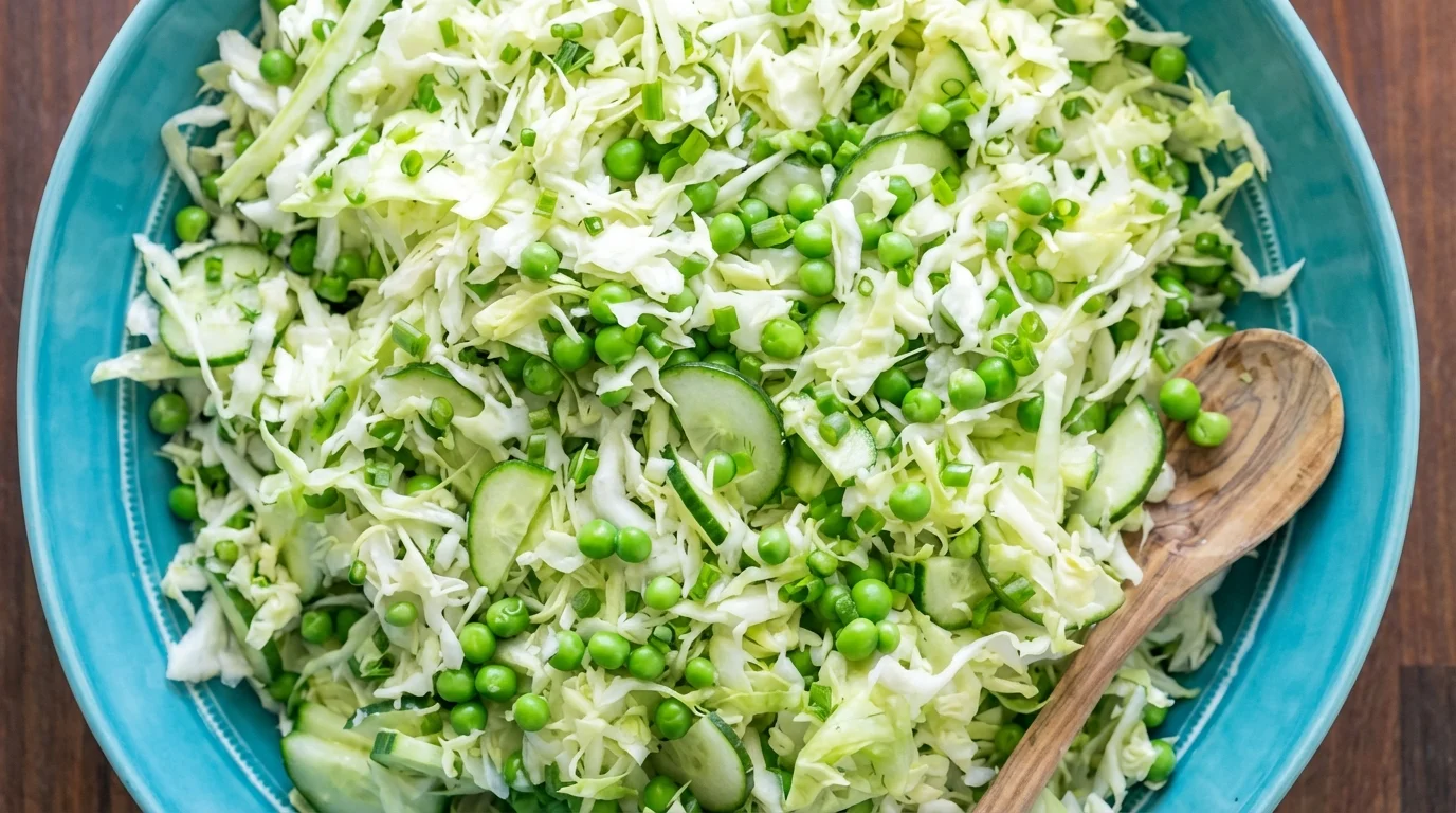 Cabbage and Pea Salad