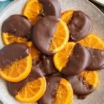 Candied Orange Slices Dipped In Chocolate