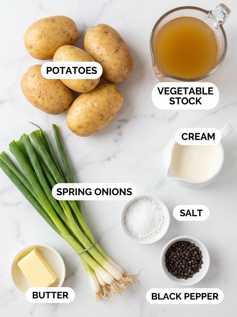 Everything You Need for Creamy Potato and Onion Soup
