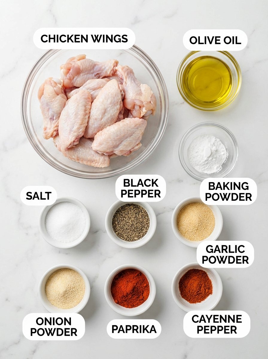 Everything You Need for Perfect Crispy Baked Chicken Wings