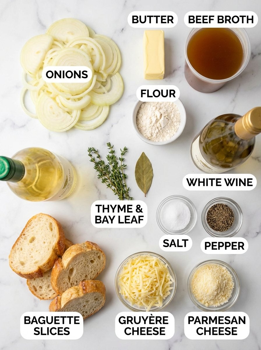 Everything You Need for Perfect French Onion Soup Gratinée