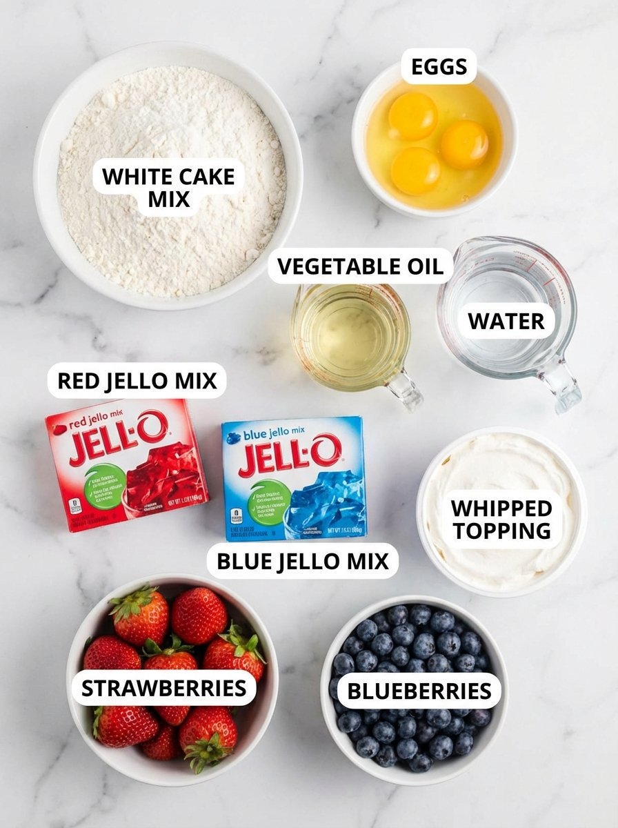 Everything You Need for Perfect Jello Poke Cake