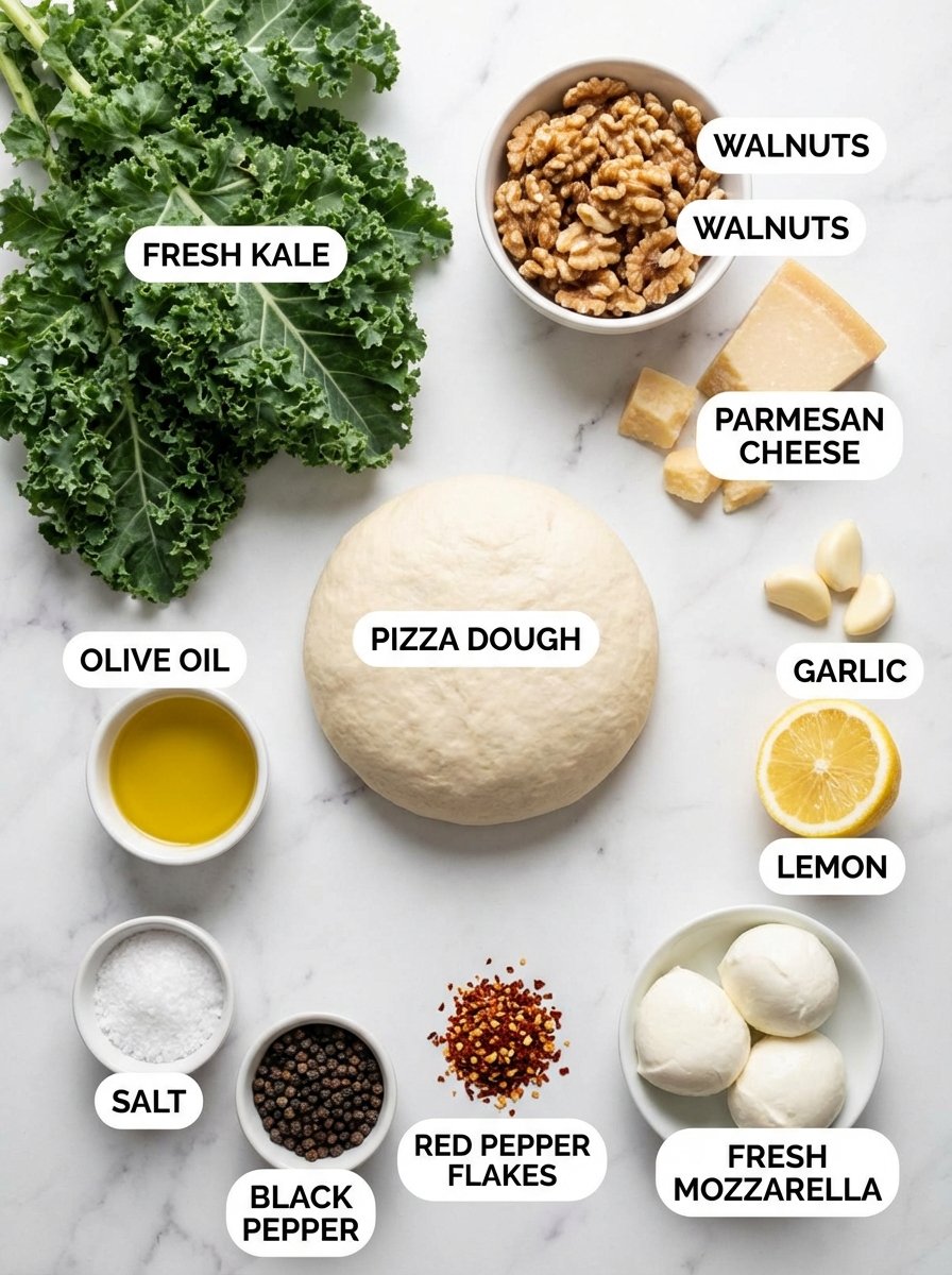 Everything You Need for Perfect Kale Pesto Pizza