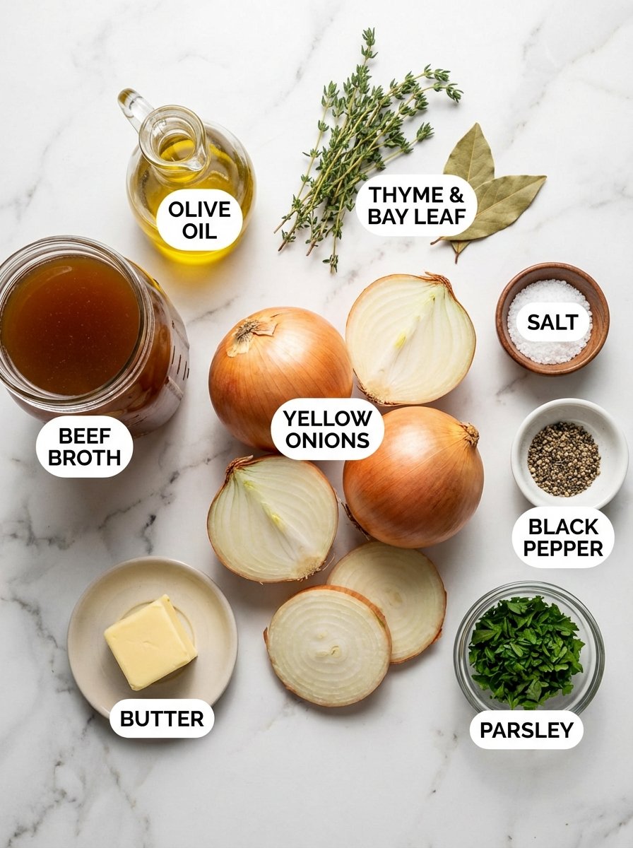 Everything You Need for Perfect Rich Onion Soup
