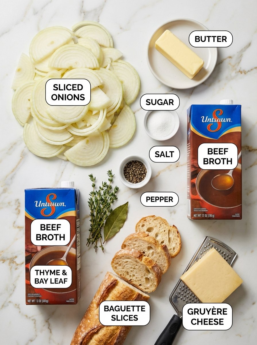 Everything You Need for Perfect Slow-Cooker Rustic French Onion Soup