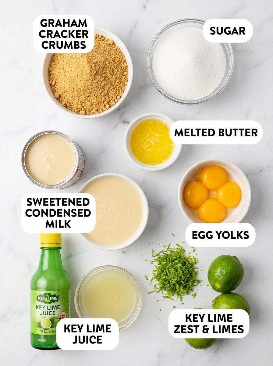 Everything You Need for This Key Lime Pie