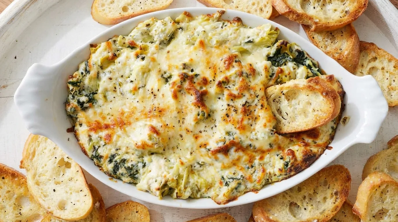 Hot Spinach Artichoke Dip