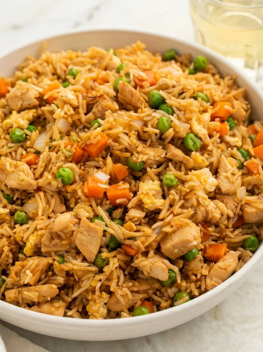 My Method for Garlic Butter Chicken Fried Rice