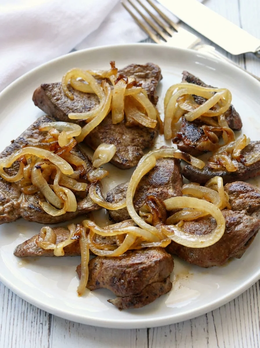 My Method for Perfect Onions and liver recipe