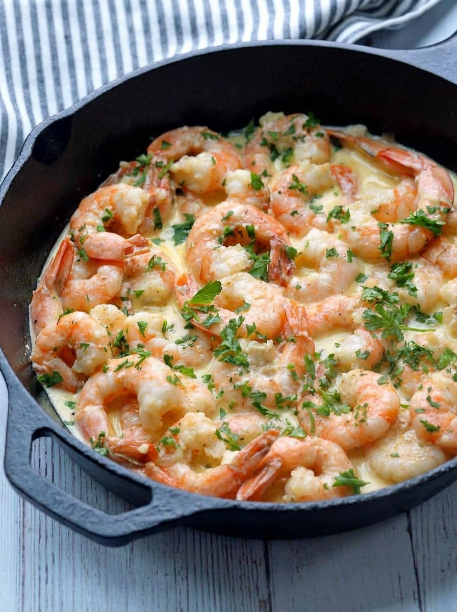 My Method for Shrimp in Cream Sauce