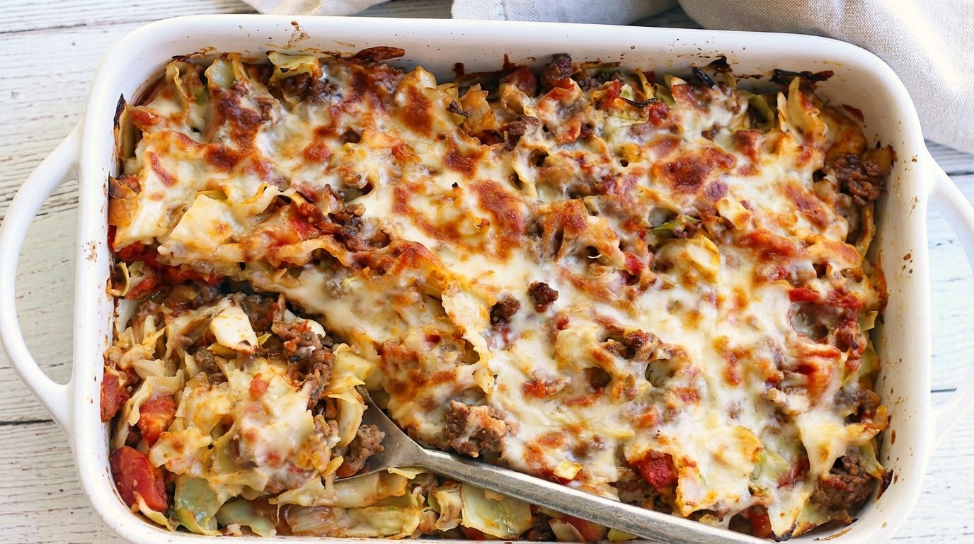 Zesty Rich Cabbage Casserole Recipe