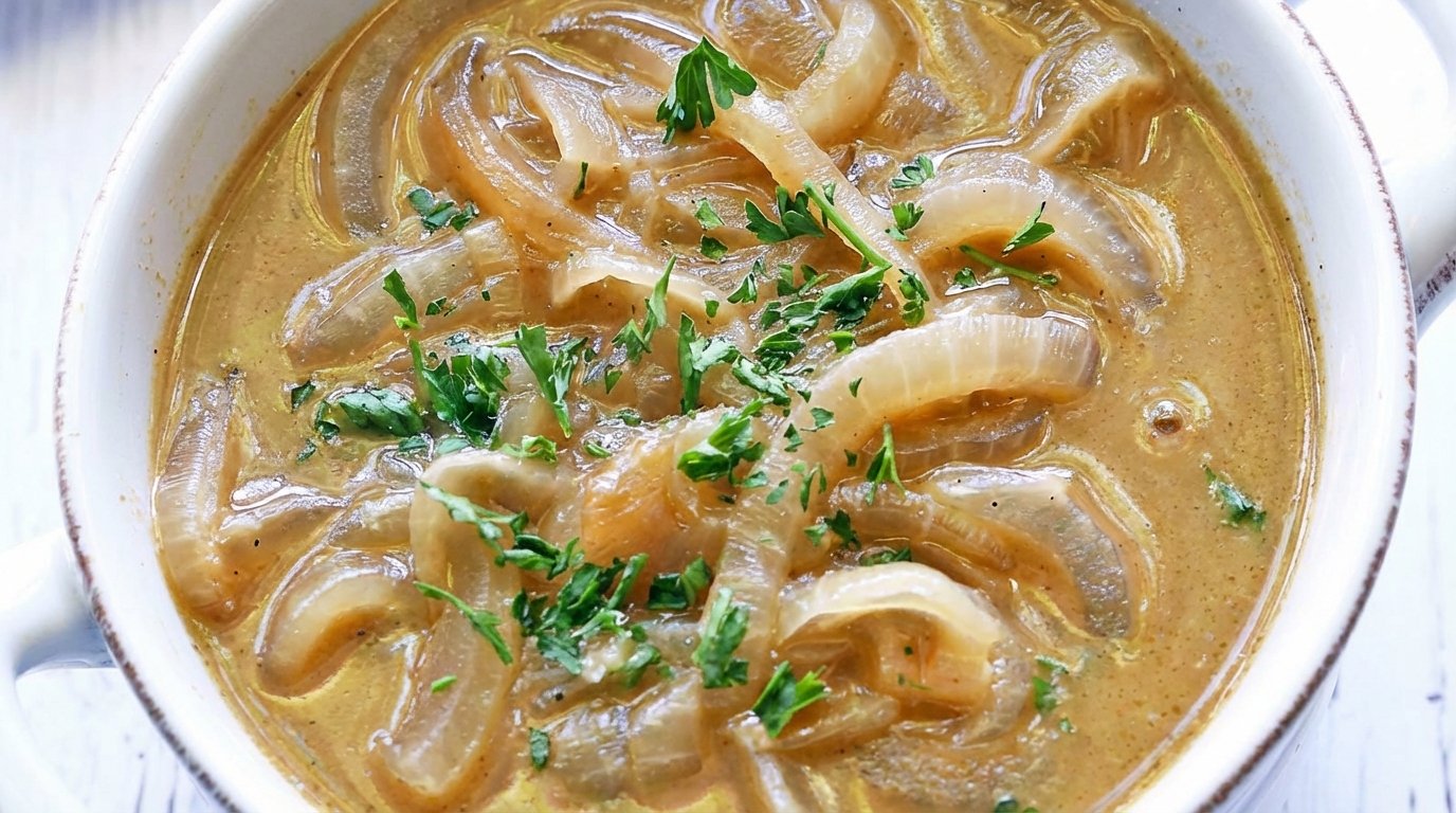 Cozy Rich Onion Soup Recipe