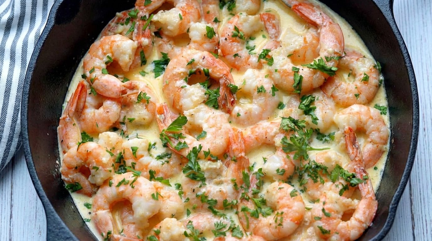 Zesty Shrimp in Cream Sauce Recipe
