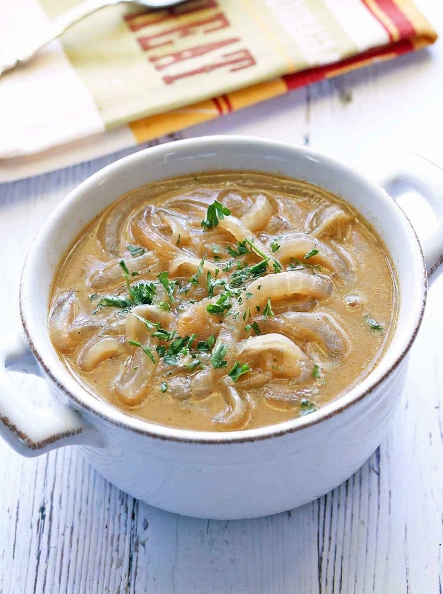 Step-by-Step Rich Onion Soup Instructions