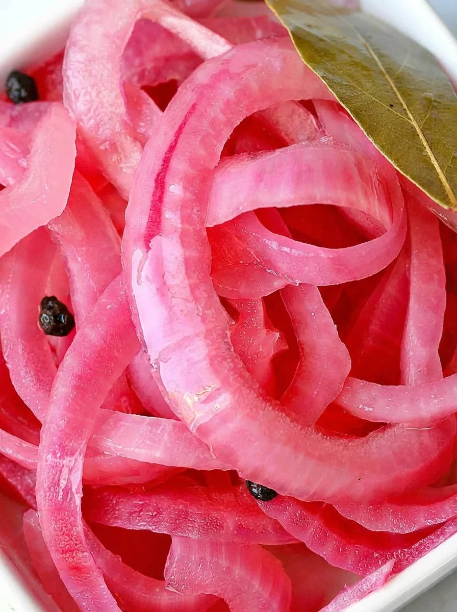 The Magic Behind This Pickled Red Onions