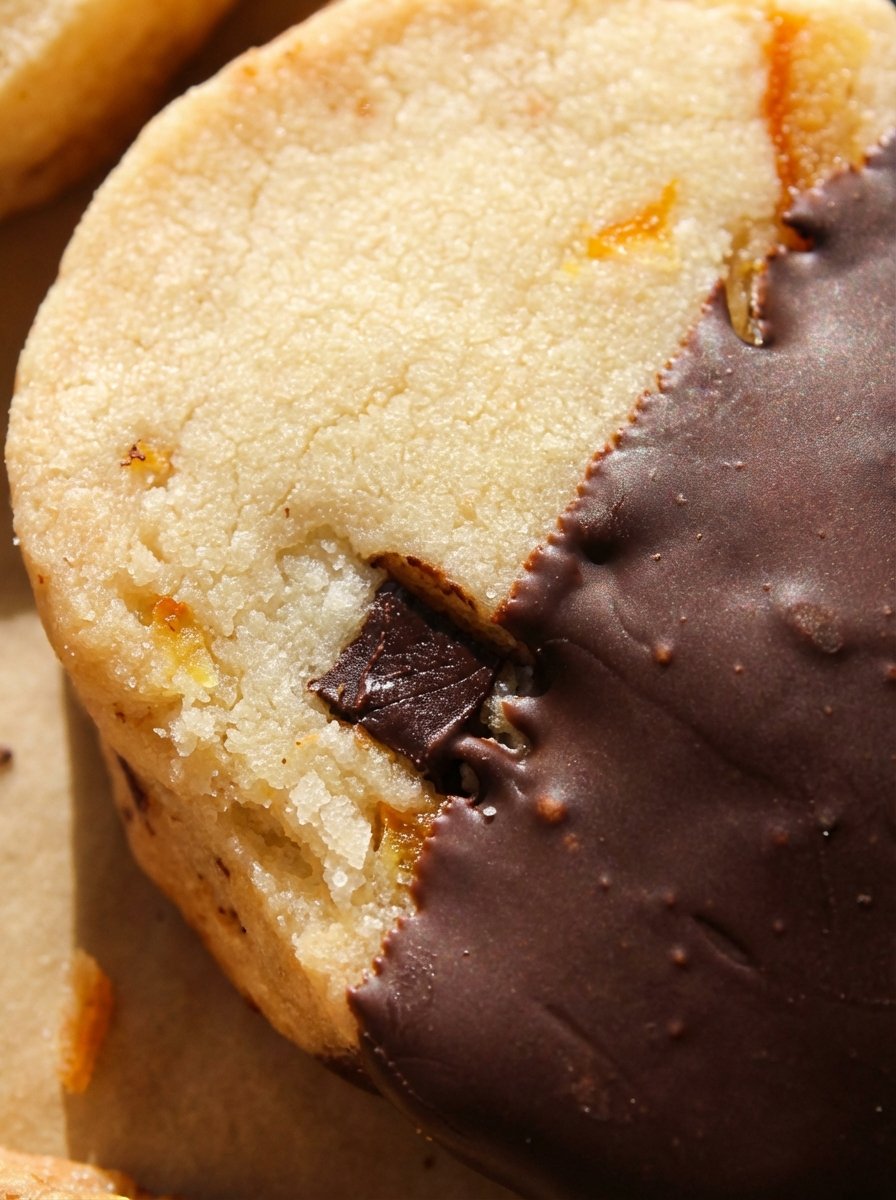 What Sets This Dark Chocolate Almond Shortbread Apart