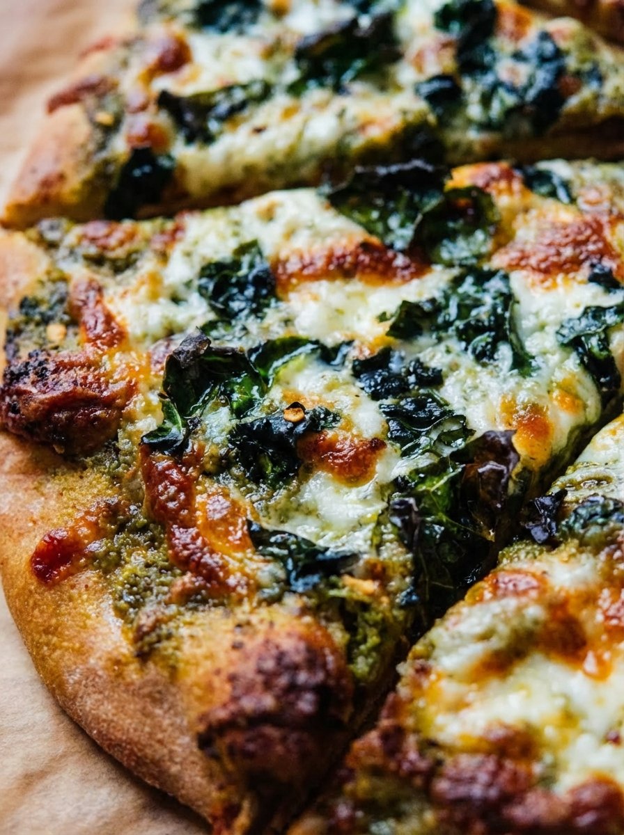 Why You'll Love This Kale Pesto Pizza